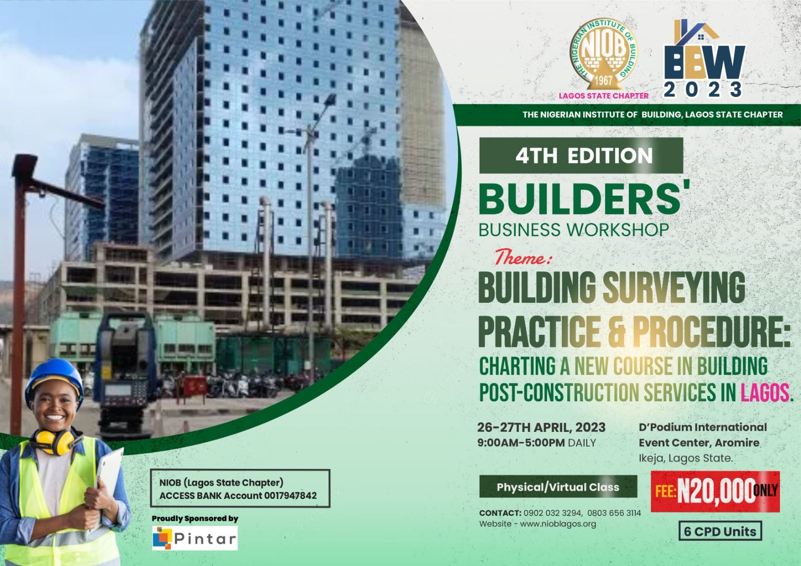 BUILDERS BUSINESS WORKSHOP